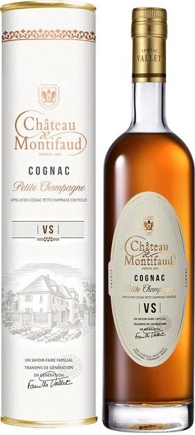 Коньяк Chateau de Montifaud VS Fine Petite Champagne 40% 0.7 л tube